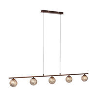 HÄNGELEUCHTE 132/8,5/150 cm  - Rostfarben, LIFESTYLE, Metall (132/8,5/150cm)