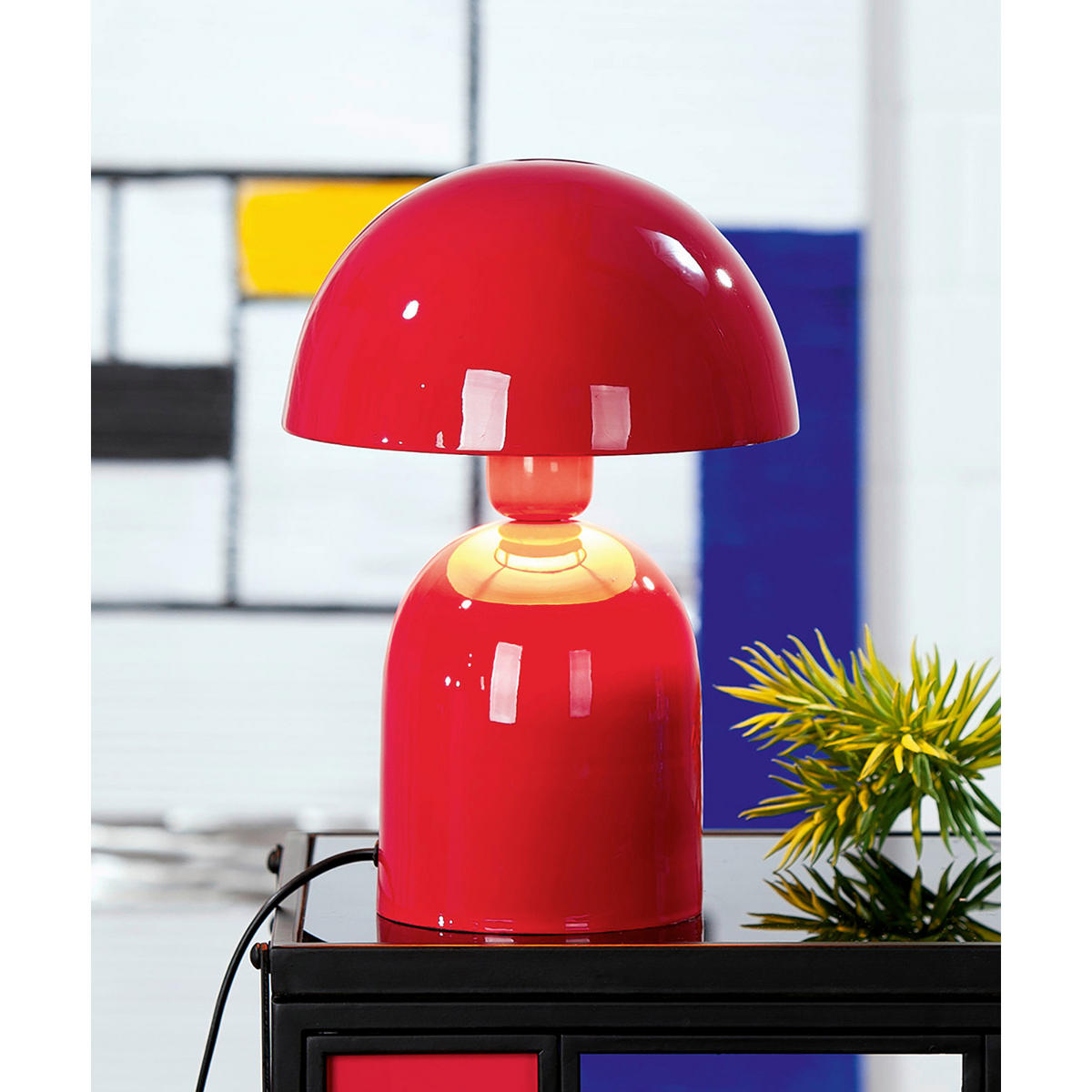 TISCHLEUCHTE Lounge   - Rot, Basics, Metall (20/30/20cm)