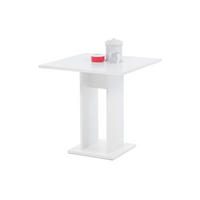 STOL ZA BLAGOVAONICU  bijela  drvni materijal      - bijela, Design, drvni materijal (75/75/75cm) - Ti'me