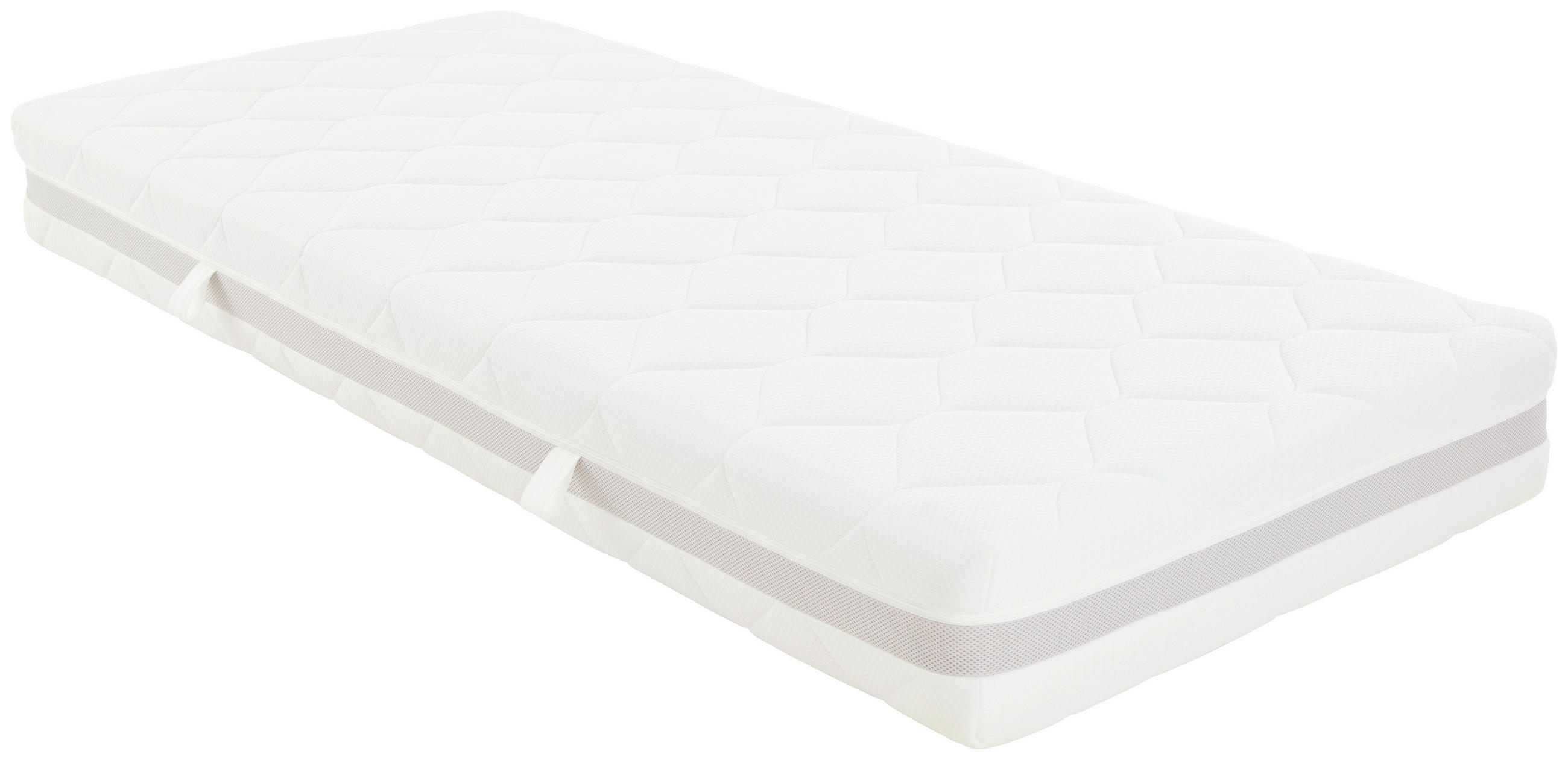 VISCOMATRATZE FEMINA NOVA H3 120/200 cm Höhe ca. 22 cm  - Weiß, Textil (120/200cm) - Primatex Deluxe