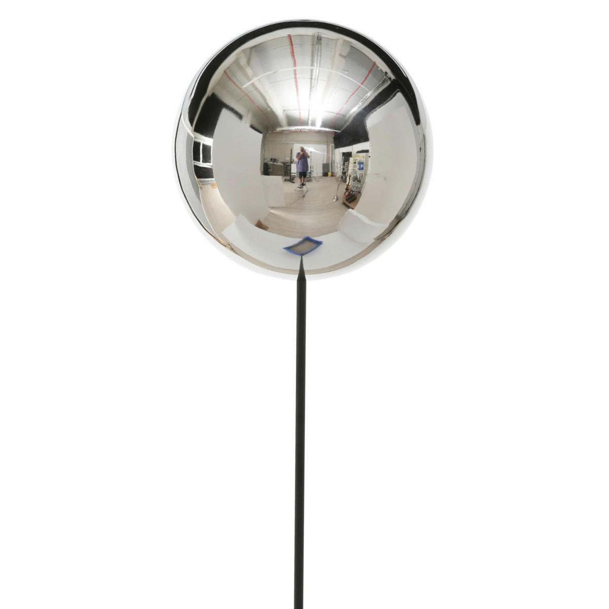 DÍSZGOLYÓ - nemesacélszínű/fekete, Lifestyle, fém (15/110cm) - Boltze Home