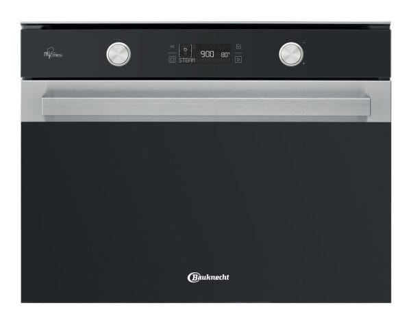 KOMPAKTBACKOFEN ECSK7CP845PTCH  - Schwarz, Basics, Glas/Metall (59,5/45,5/53,7cm) - Bauknecht