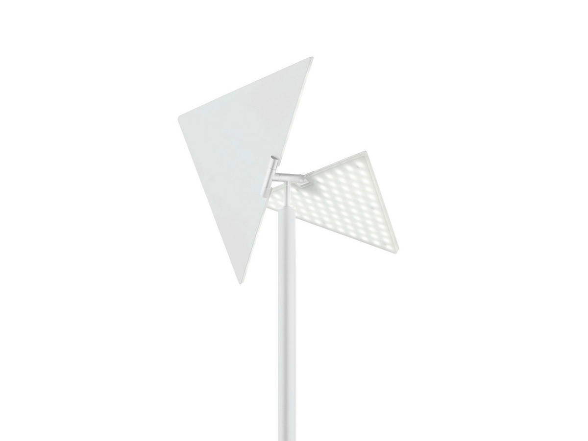 LED-STEHLEUCHTE - Weiss, Basics, Metall (185cm)