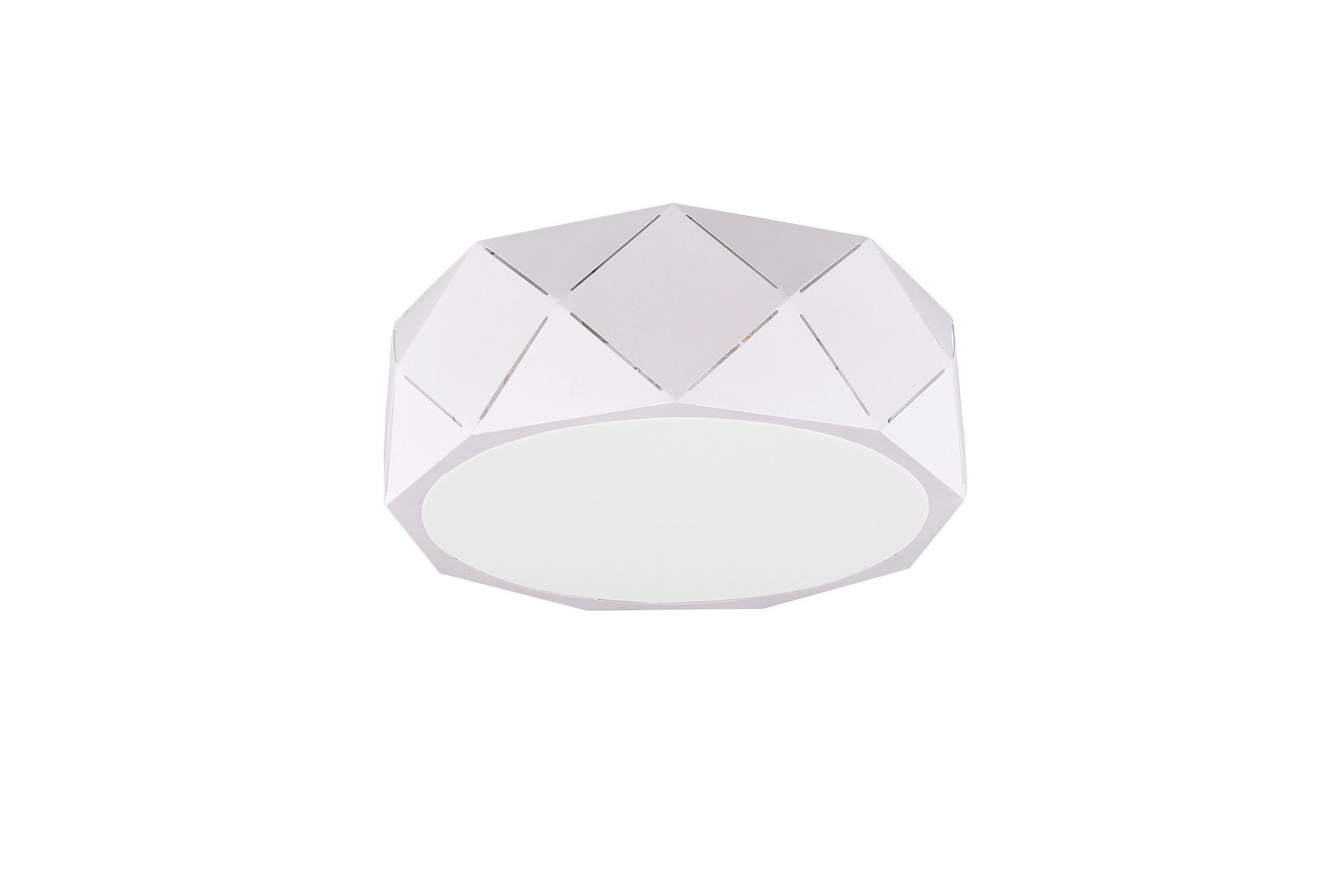 TAKLAMPA Zandor 40/15 cm  - vit, Klassisk, metall/plast (40/15cm) - Trio Leuchten