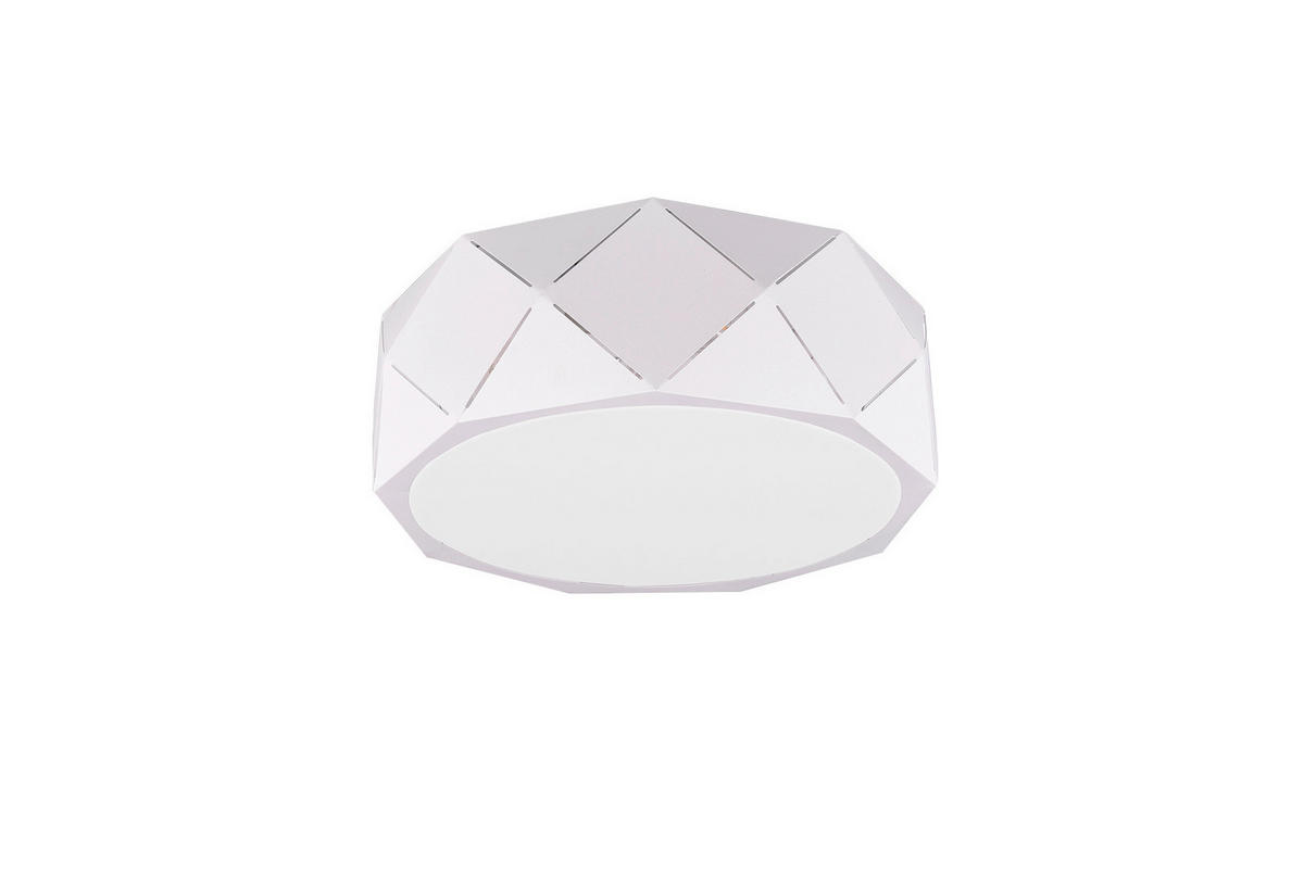 TAKLAMPA Zandor 40/15 cm  - vit, Klassisk, metall/plast (40/15cm) - Trio Leuchten