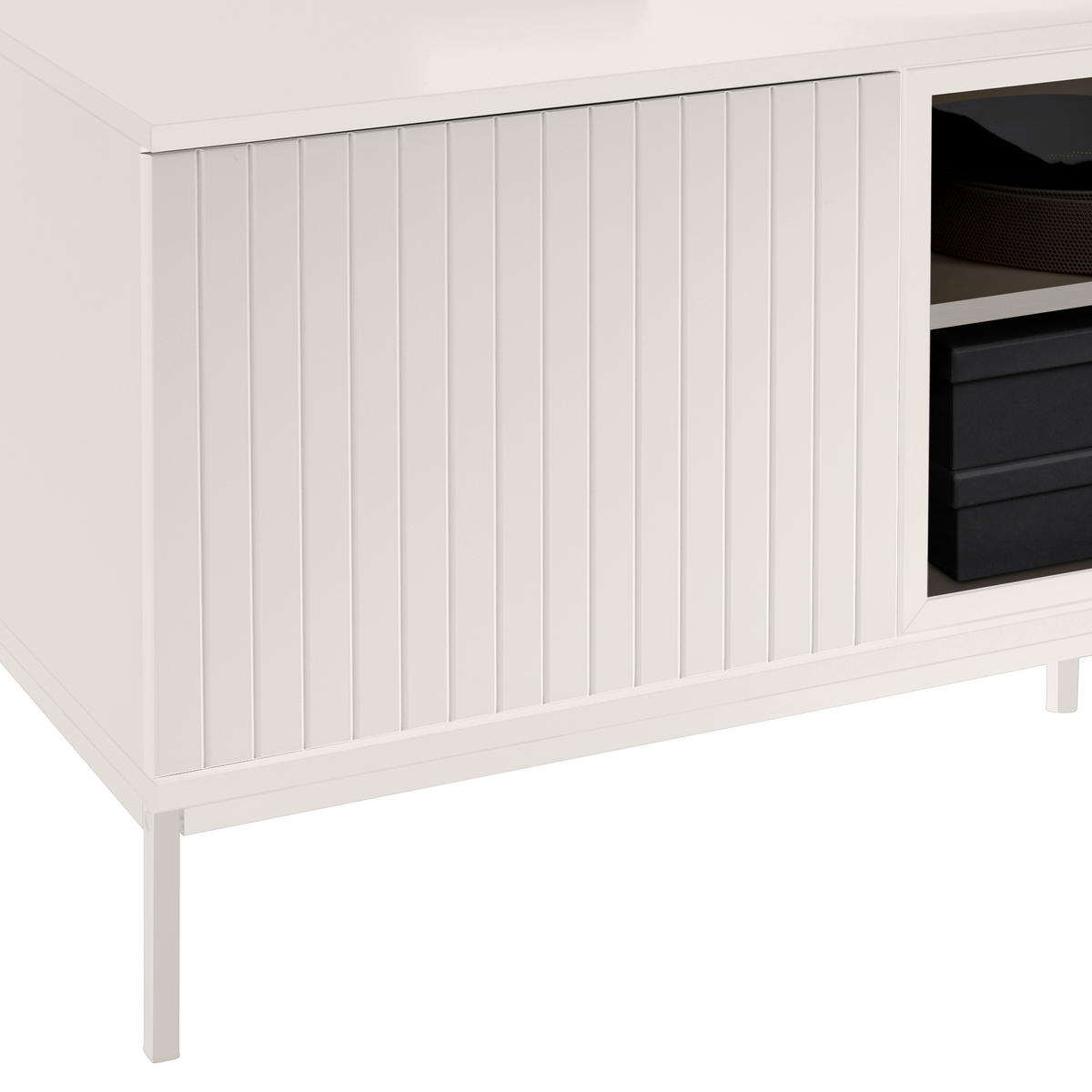 TV-BÄNK  205,8/56/38 cm 2 låda(or) modellutbud, möbler i samma serie finns att köpa till, stående, finns i olika storlekar  - kashmir, Klassisk, trämaterial/glas (205,8/56/38cm) - Voleo