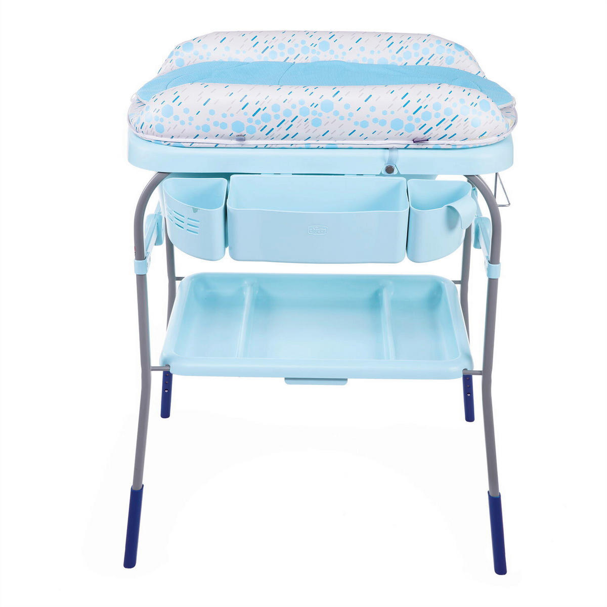 BABYBADEWANNE Cuddle & Bubble  - Blau, Basics, Kunststoff (63,5/103/82cm) - Chicco