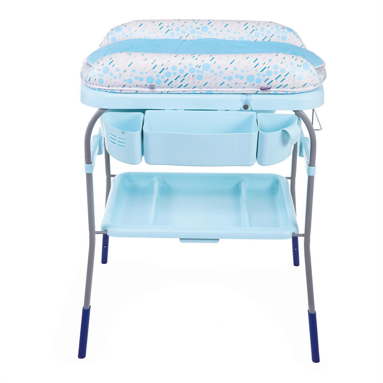 Thumbnail - Chicco Babybadewanne Cuddle & Bubble, Blau, Kunststoff, 63.5x103x82 cm, Pflegen, Baden, Babybadewannen
