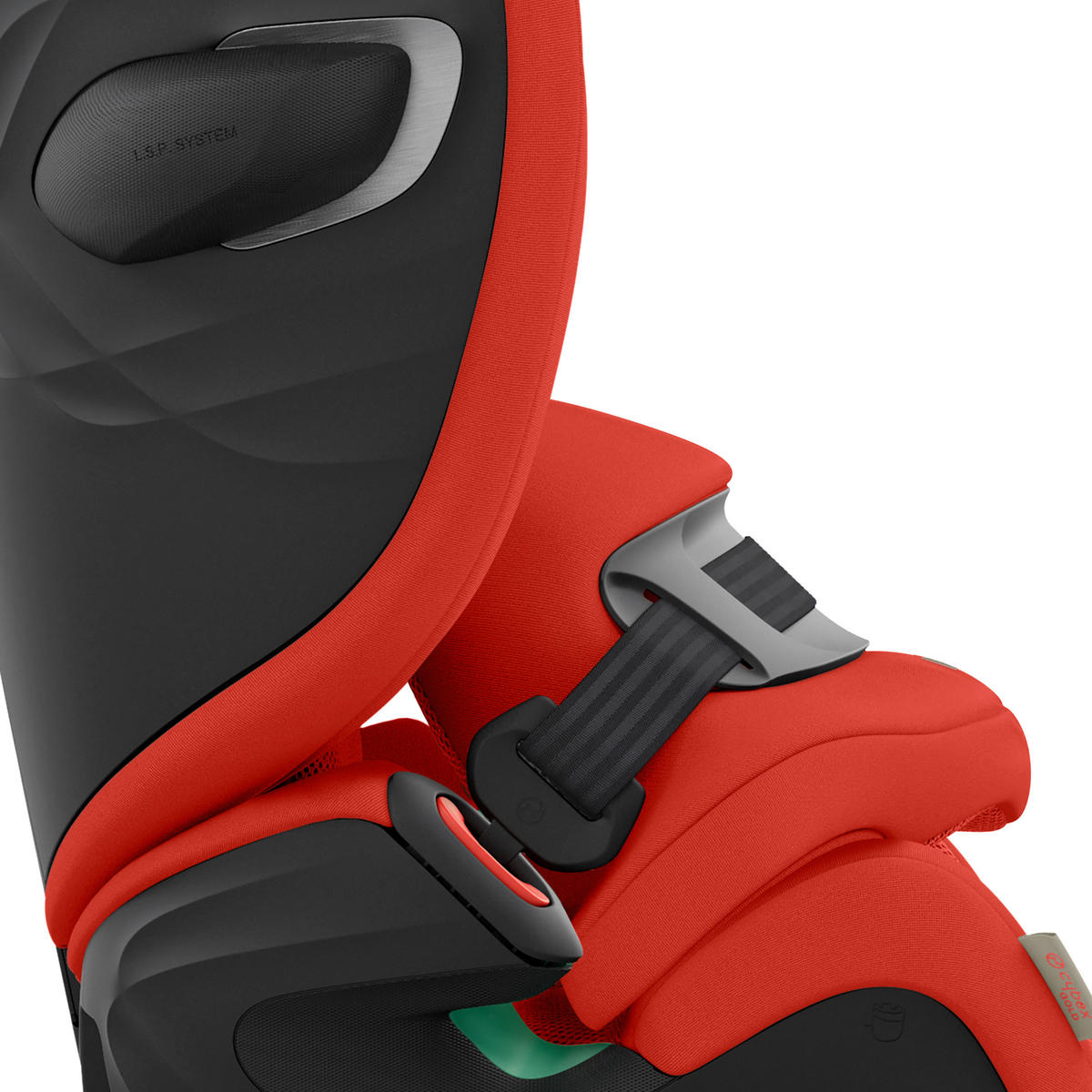KINDERAUTOSITZ PALLAS G I-SIZE  - Rot, Basics, Kunststoff/Textil (40/59,5/59cm) - Cybex
