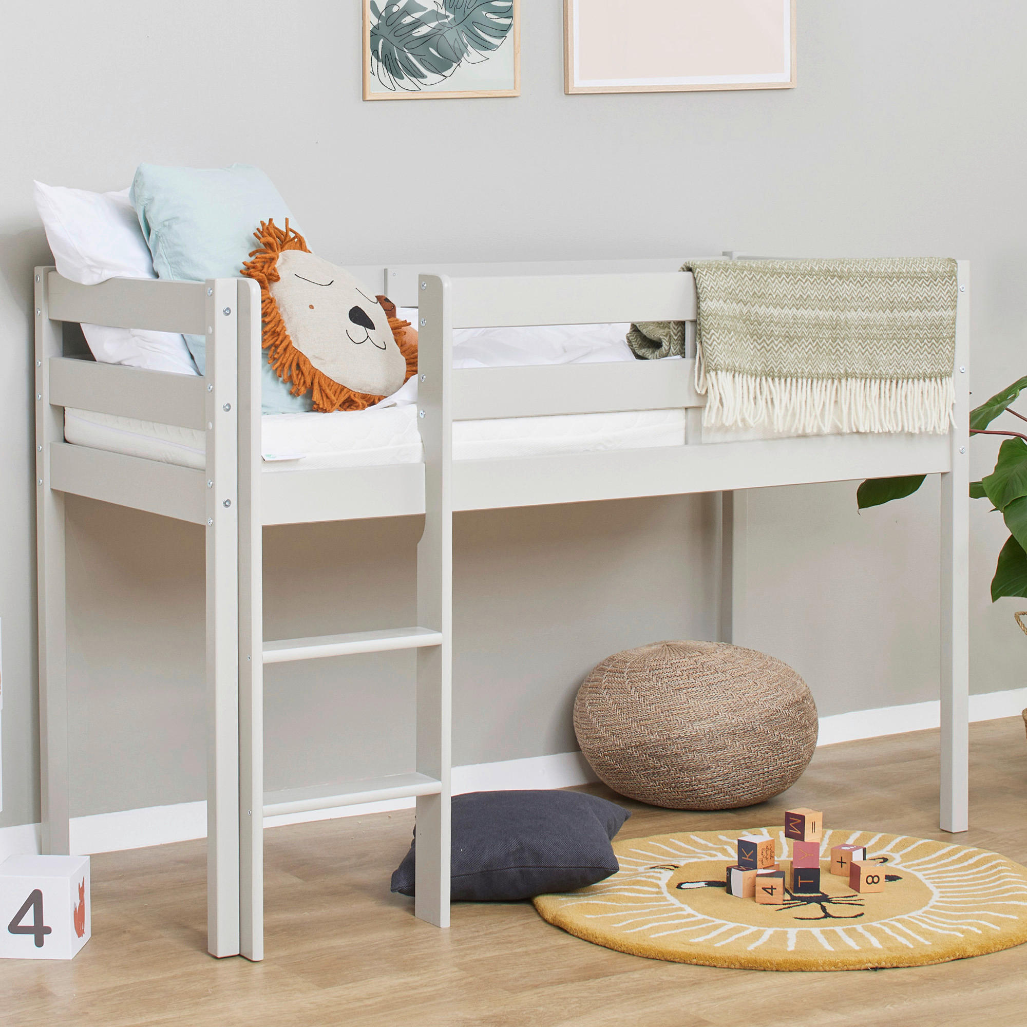 HOCHBETT 70/160 cm  - Naturfarben/Grau, MODERN, Holz (70/160cm) - MID.YOU