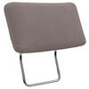 KOPFSTÜTZEZORA E  in Flachgewebe  - Taupe, MODERN, Textil (50/25/12cm) - Sit & More