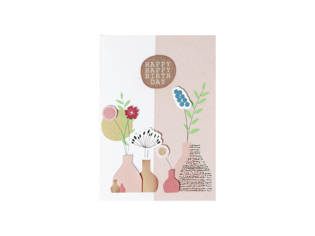 KARTE  - Beige, Basics, Papier (17.9/12.3/0.1cm) - Räder