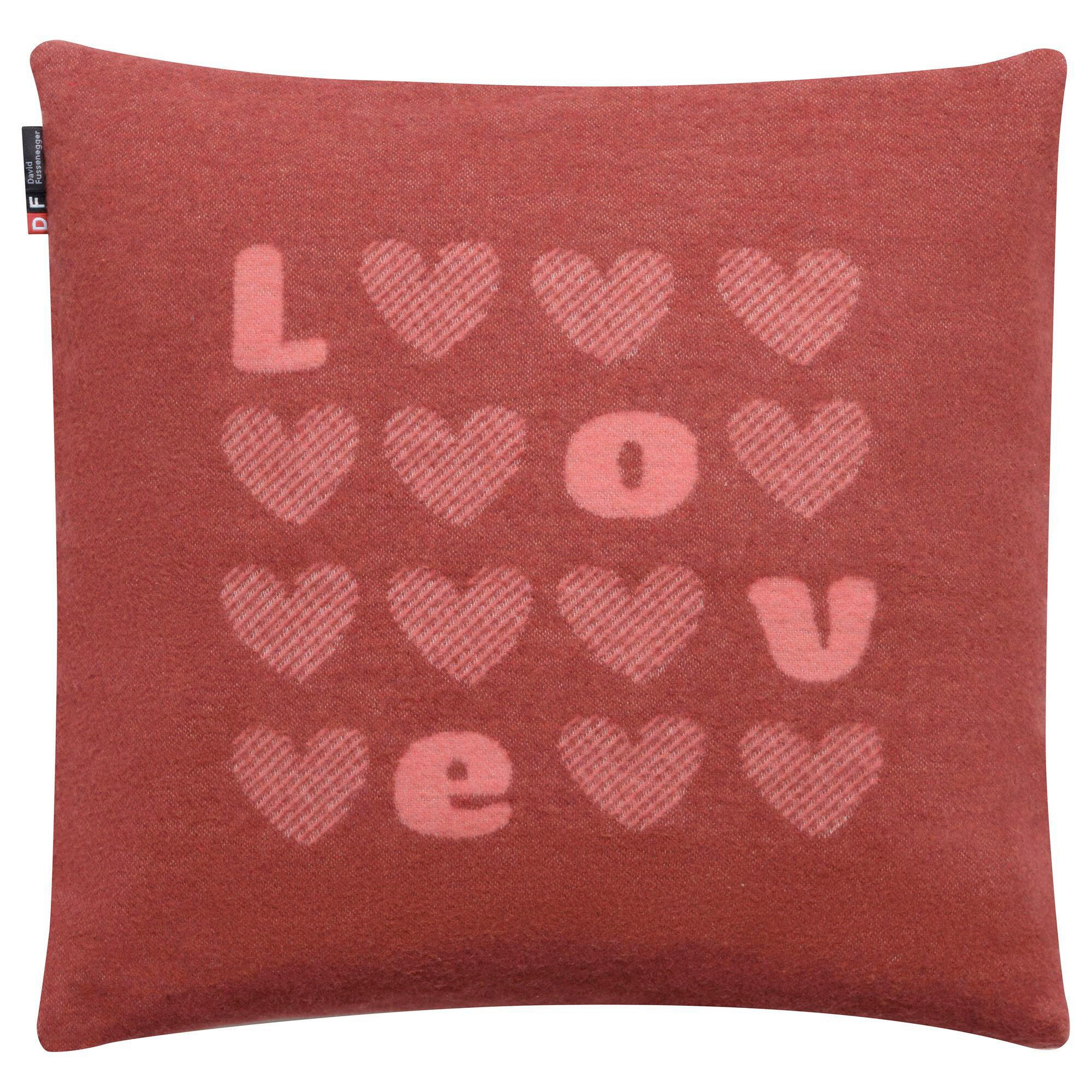 ZIERKISSEN   40/40 cm   - Bordeaux, Basics, Textil (40/40cm) - David Fussenegger