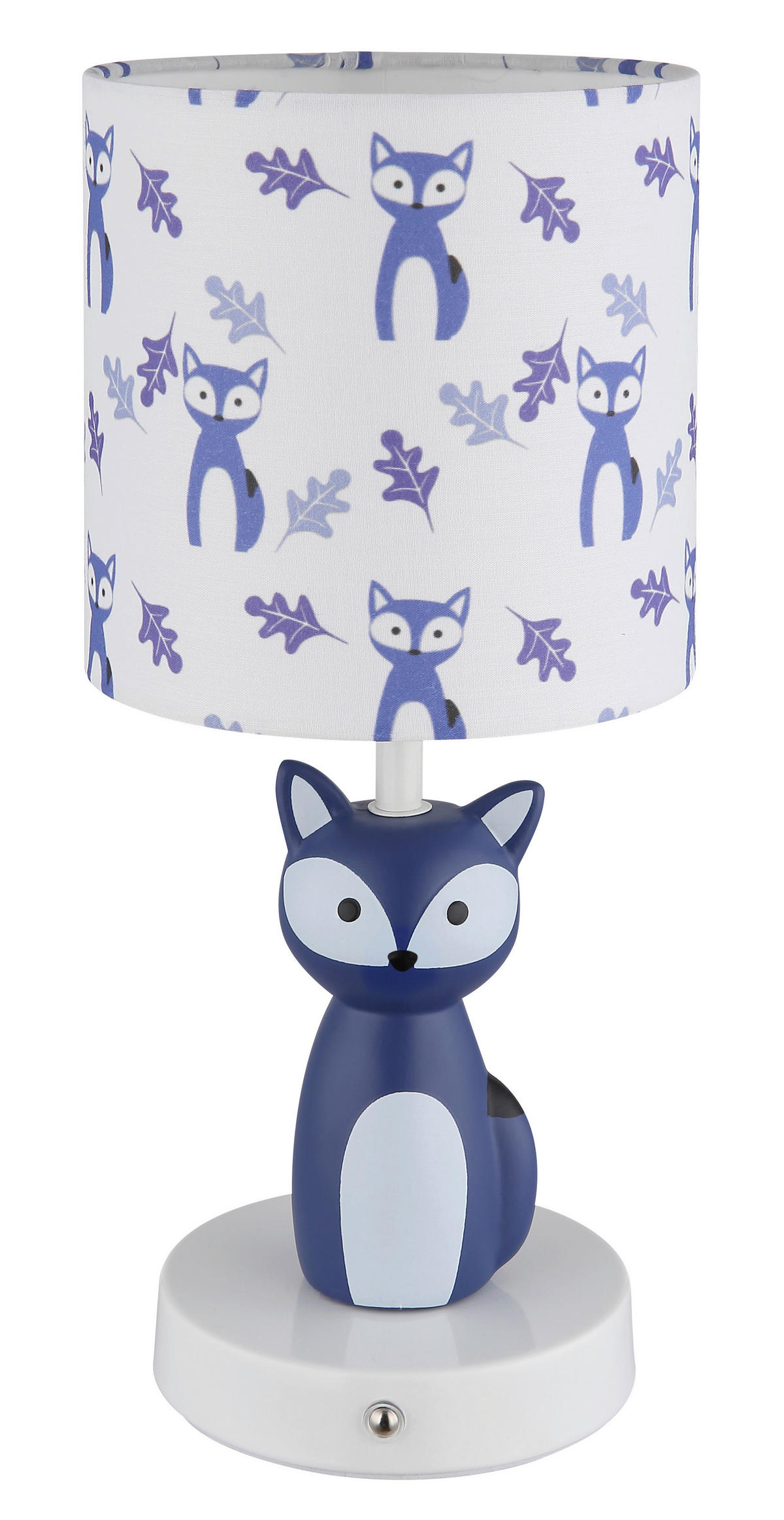 LED-TISCHLEUCHTE 15/33,5 cm   - Blau/Weiß, Trend, Keramik/Kunststoff (15/33,5cm) - Globo