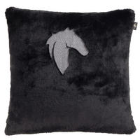 FELLKISSENHÜLLE Marcel.Remus.Design- Felantix schwarz 45/45 cm  - Schwarz, Design, Textil (45/45cm) - Marcel Remus