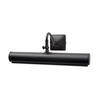 BILDERLEUCHTE 36/13.5/20 cm   - Schwarz, Basics, Metall (36/13.5/20cm) - Elstead Lighting