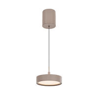 LED-HÄNGELEUCHTE Valensole 17,5/150/17,5 cm  - Sandfarben, Design, Metall (17,5/150/17,5cm)