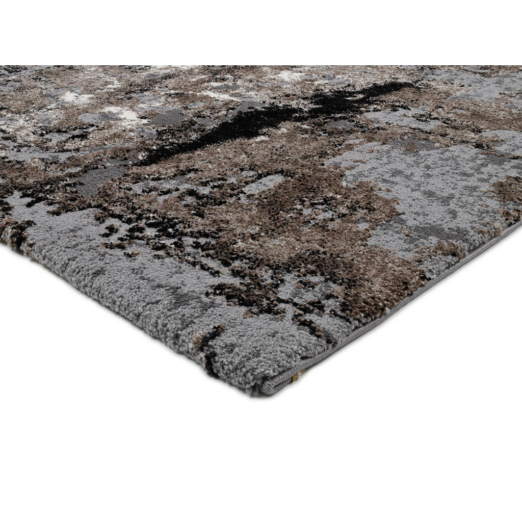 Thumbnail - Novel Webteppich Timeline Quantum, Braun, Beige, Textil, rechteckig, 200x250 cm, Teppiche & Böden, Teppiche, Moderne Tep...
