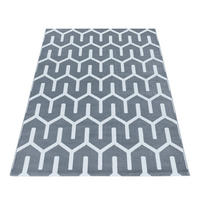 WEBTEPPICH 200/290 cm Costa 3524 Grey Grau  - Grau, Design, Textil (200/290cm)