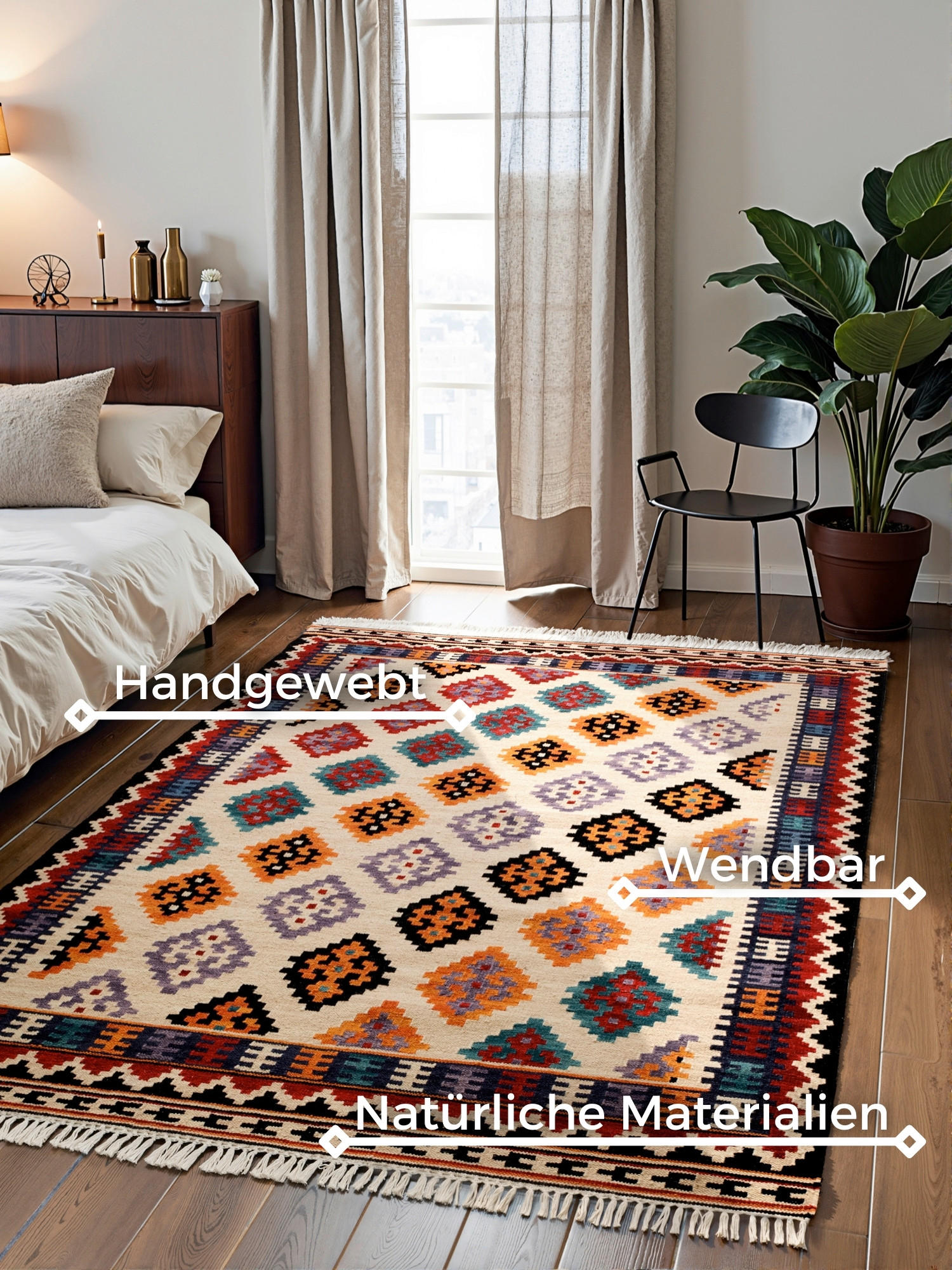ORIENTTEPPICH 160/230 cm Kamal Creme, Multicolor  - Multicolor/Creme, Design, Textil (160/230cm)