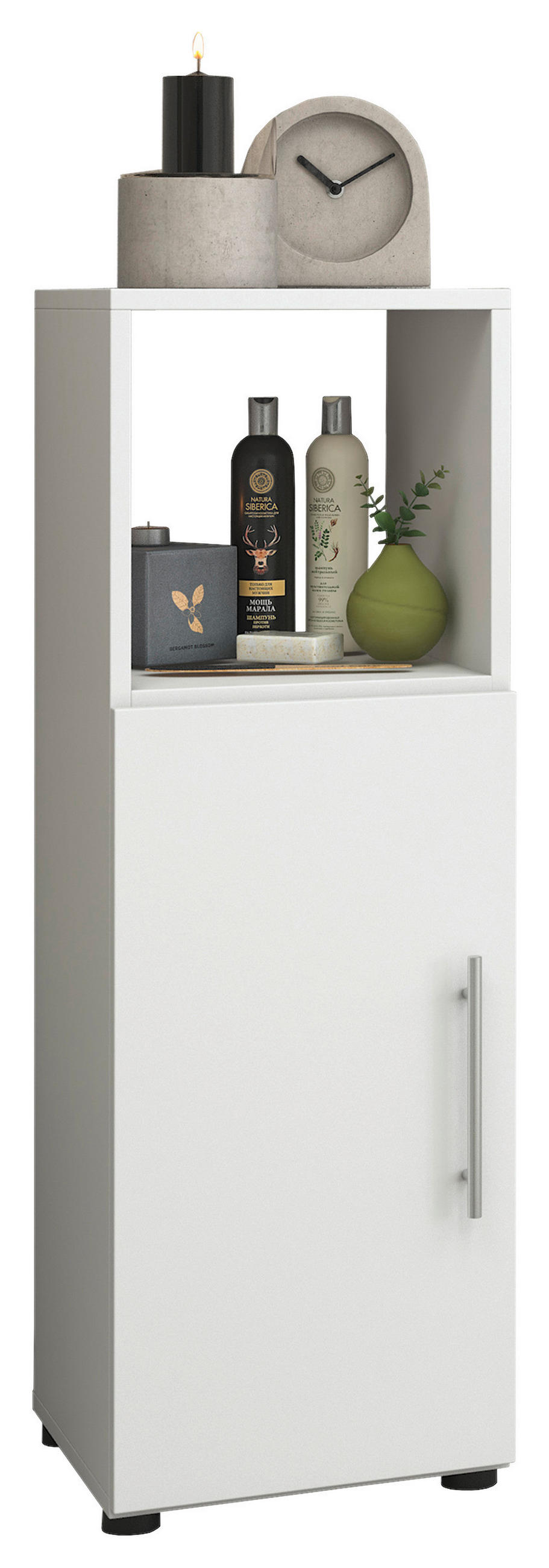 BADEZIMMER  in 120 cm  - Weiss, Konventionell, Holzwerkstoff (120cm) - MID.YOU