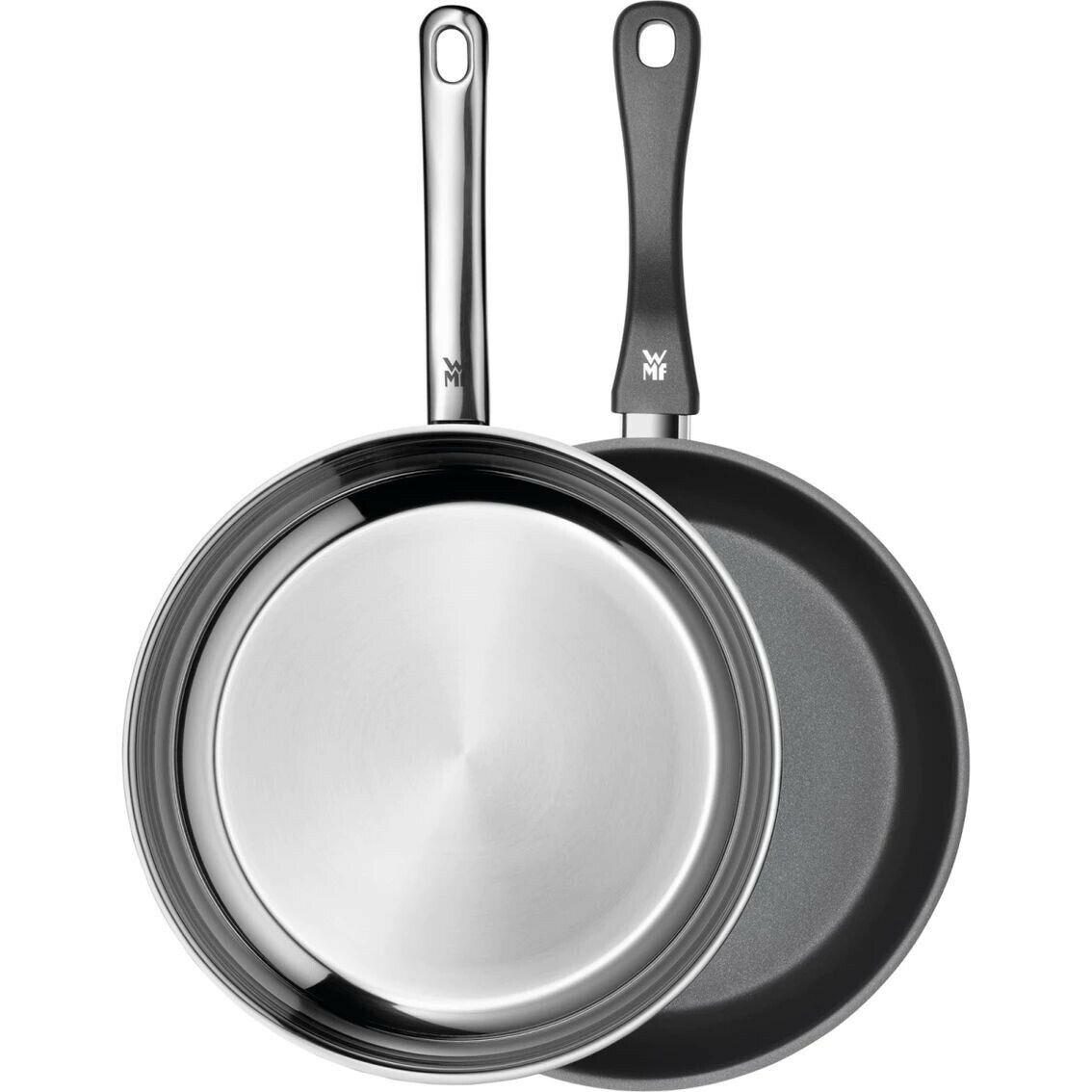 PFANNENSET DEVIL A PROFI Edelstahl 2-teilig  - Basics, Metall - WMF