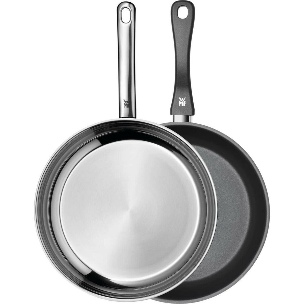 PFANNENSET DEVIL A PROFI Edelstahl 2-teilig  - Basics, Metall - WMF