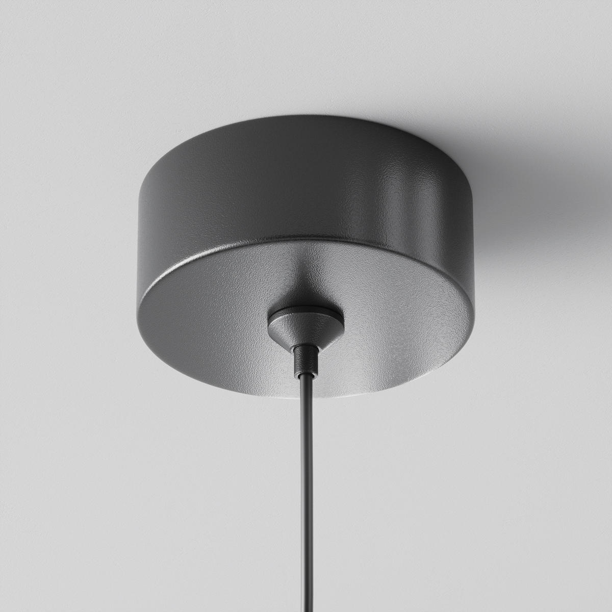 PENDELLEUCHTE Polar 8.2/108.5 cm  - Schwarz, Design, Metall (8.2/108.5cm) - MAYTONI