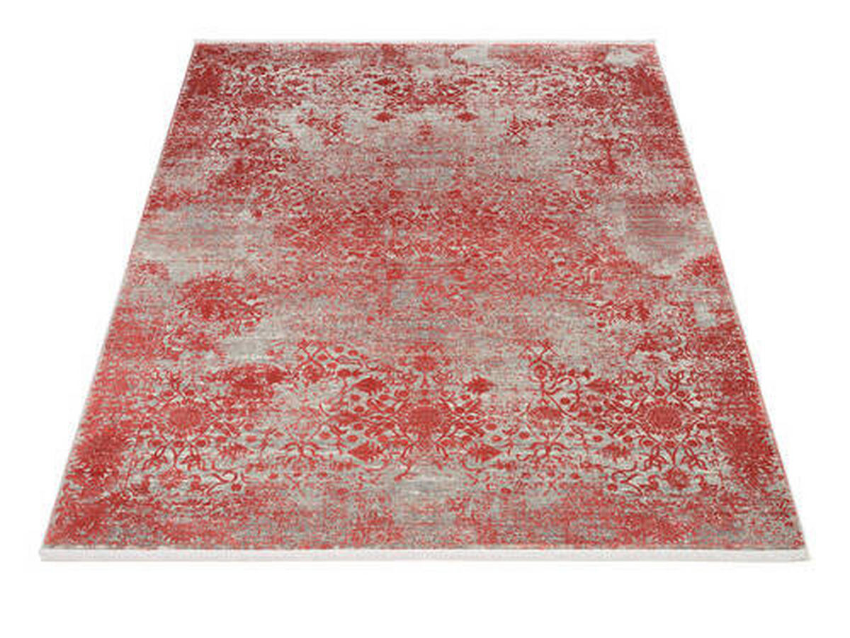 WEBTEPPICH 140/200 cm Rot  - Rot, Design, Textil (140/200cm) - Musterring