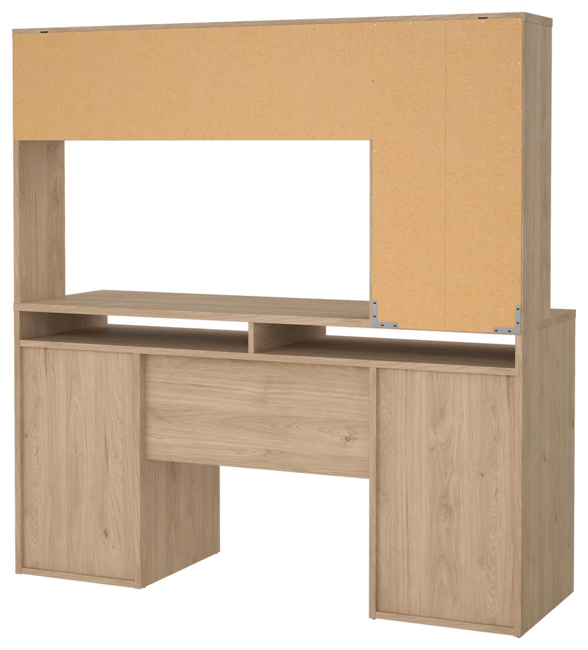 PISALNA MIZA leseni material barve hrasta  - barve hrasta, Moderno, leseni material (149/48,2/156,2cm) - P & B