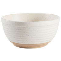 SCHÜSSEL  - Beige/Braun, Natur, Keramik (18/8,4cm) - Homeware Profession.