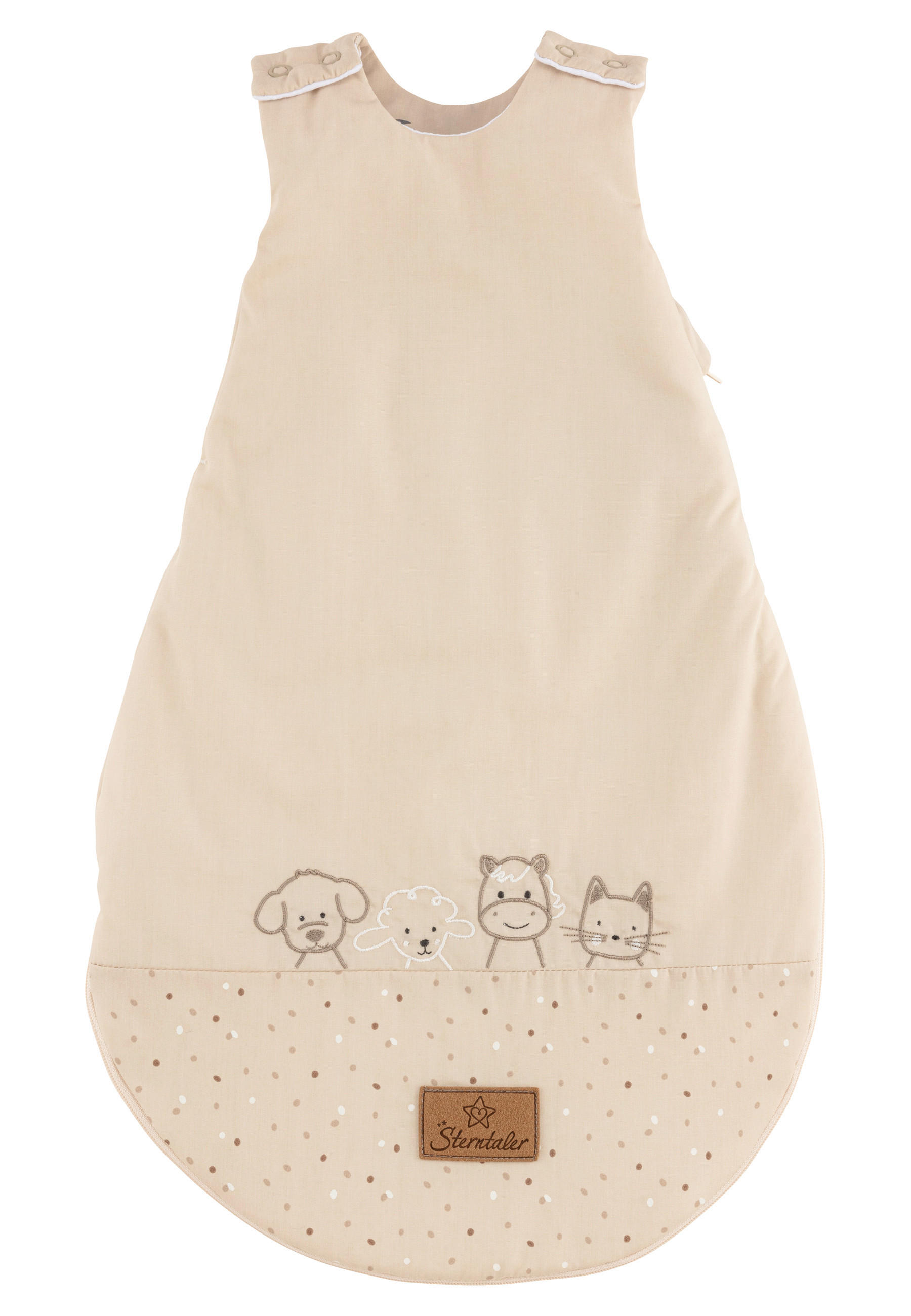 BABYSCHLAFSACK    50/56   - Beige, Basics, Textil (50/56null) - Sterntaler