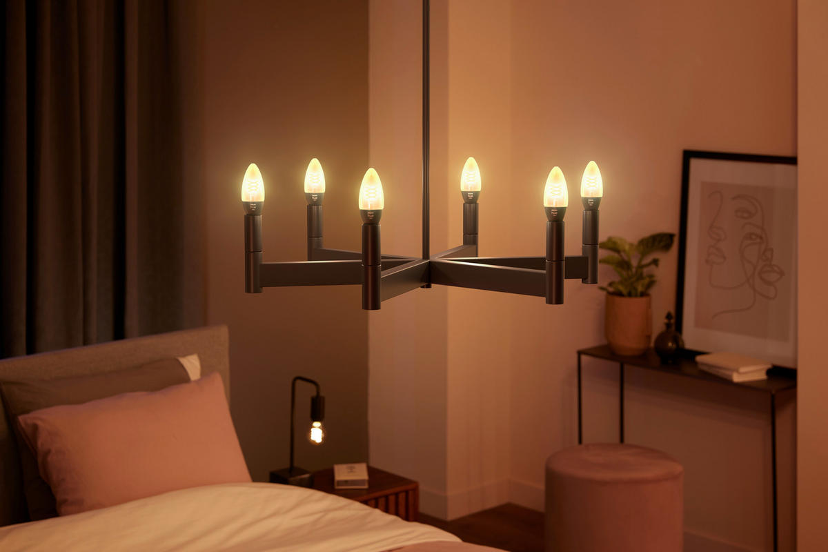 LED-LEUCHTMITTEL   E14  - Weiß, Basics, Kunststoff (3,9/10,6cm) - Philips HUE