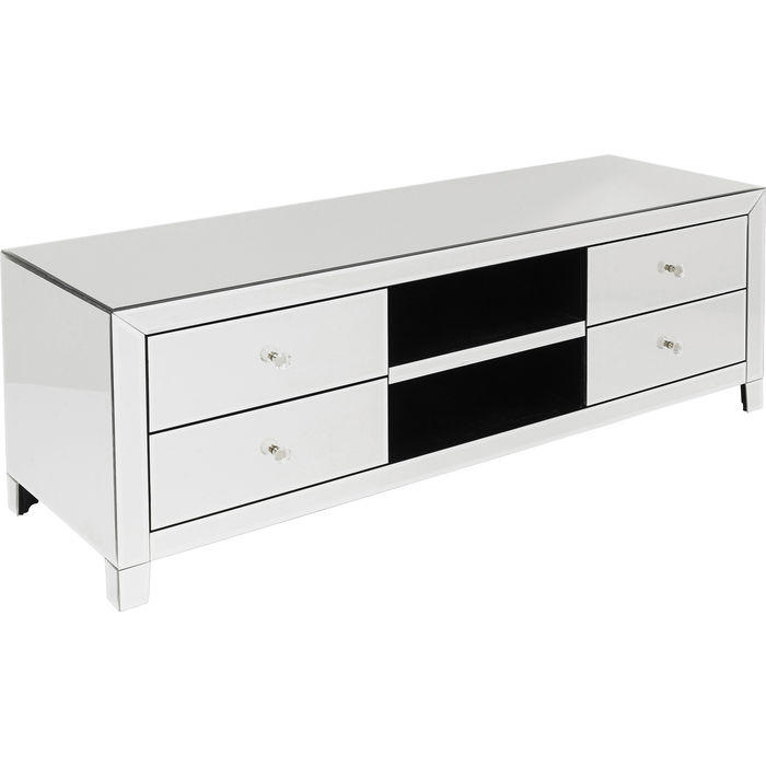 LOWBOARD  - Design, Glas/Holz (140/50/45cm) - Kare-Design
