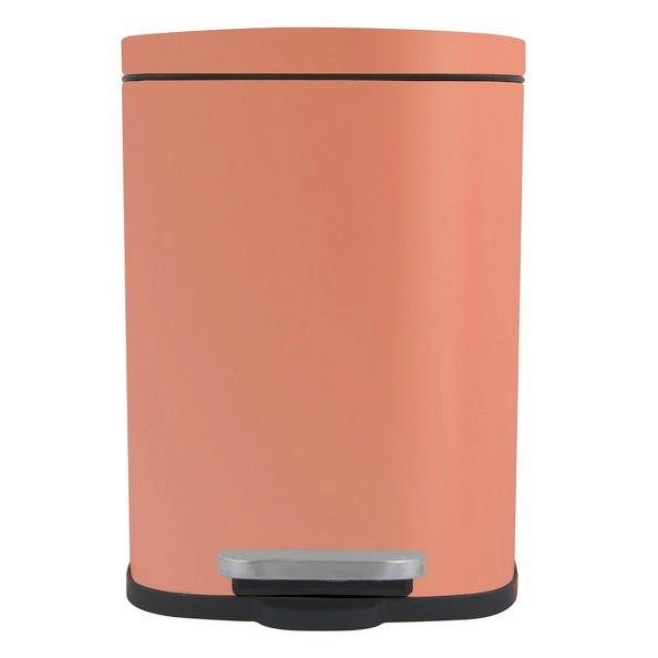 TRETEIMER AKIRA 5 L  - Terracotta/Schwarz, Basics, Kunststoff/Metall (21,4/17,6/30cm)