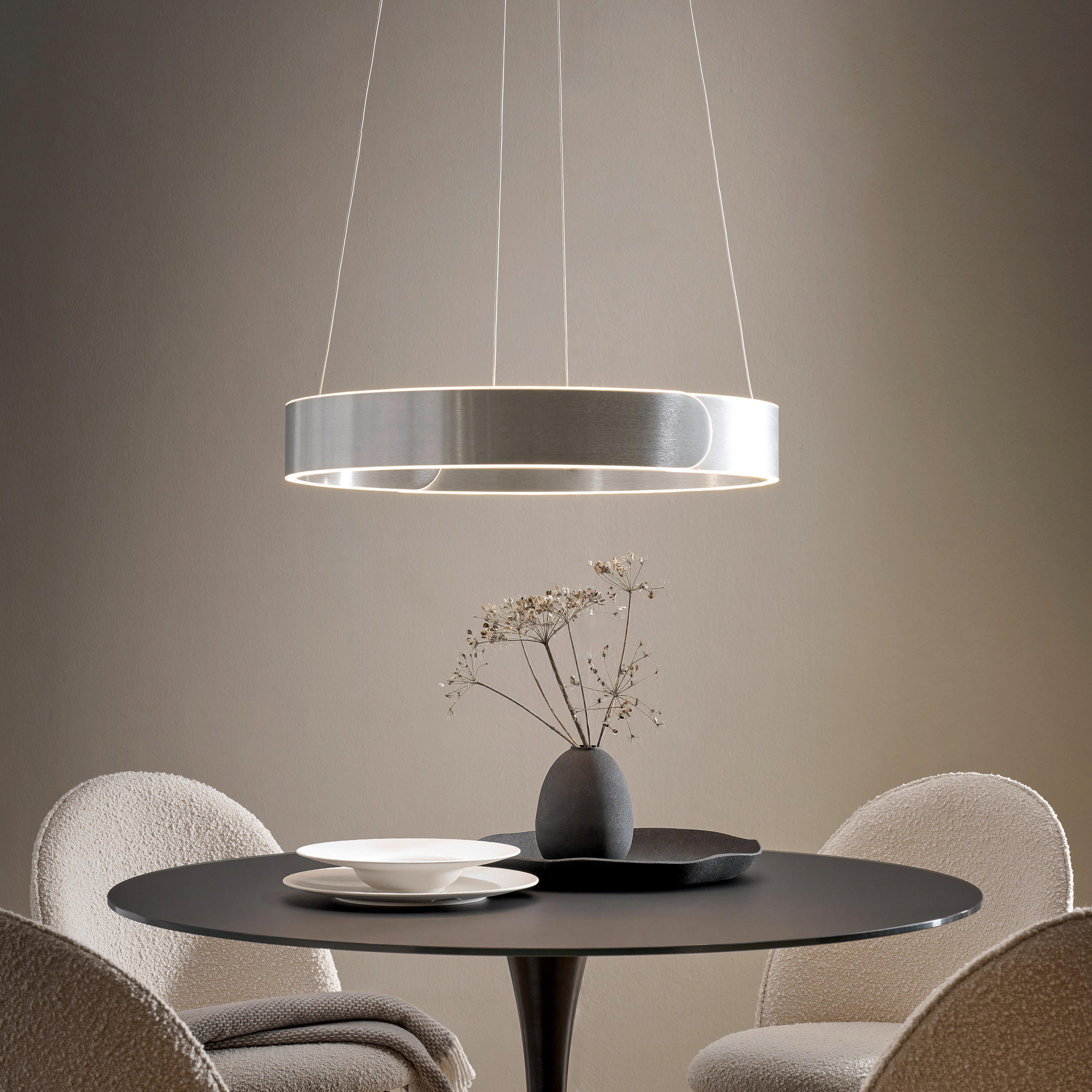 LAMPĂ SUSPENDATĂ CU LED 63/64/150 cm