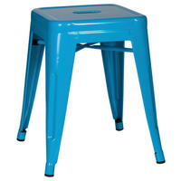 TABURE, kovina svetlo modra  - svetlo modra, Basics, kovina (39/46/39cm) - MID.YOU