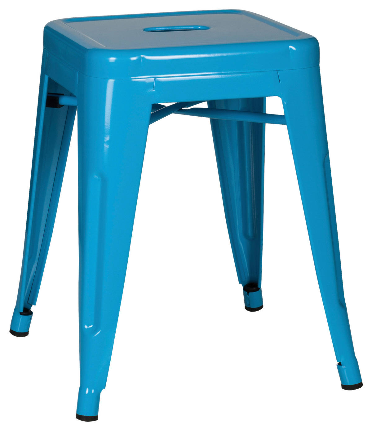 TABURE, kovina svetlo modra  - svetlo modra, Basics, kovina (39/46/39cm) - MID.YOU