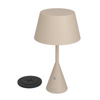 AKKU-TISCHLEUCHTE Move Lights 16,0/29,5 cm   - Sandfarben/Weiß, Design, Kunststoff/Metall (16,0/29,5cm) - Joop!