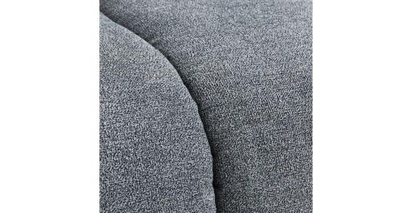 ECKSOFA Dunkelgrau Flachgewebe  - Dunkelgrau/Schwarz, KONVENTIONELL, Holz/Textil (275/180cm) - Carryhome