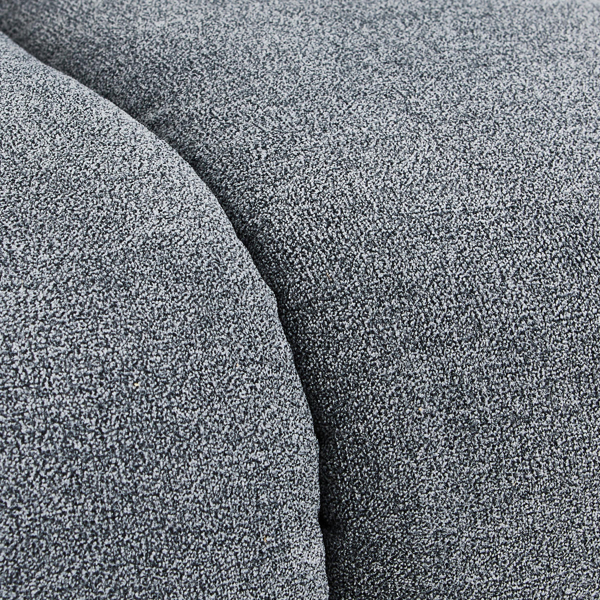 ECKSOFA Dunkelgrau Flachgewebe  - Dunkelgrau/Schwarz, KONVENTIONELL, Holz/Textil (275/180cm) - Carryhome