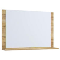 WANDSPIEGEL 60/65/16,6 cm  - Eichefarben/Honig, Basics, Holzwerkstoff (60/65/16,6cm) - MID.YOU