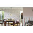 Vliestapete mit Blumenmuster 10,05 m - Hellrot/Rostfarben, Basics, Textil (53/1005cm)