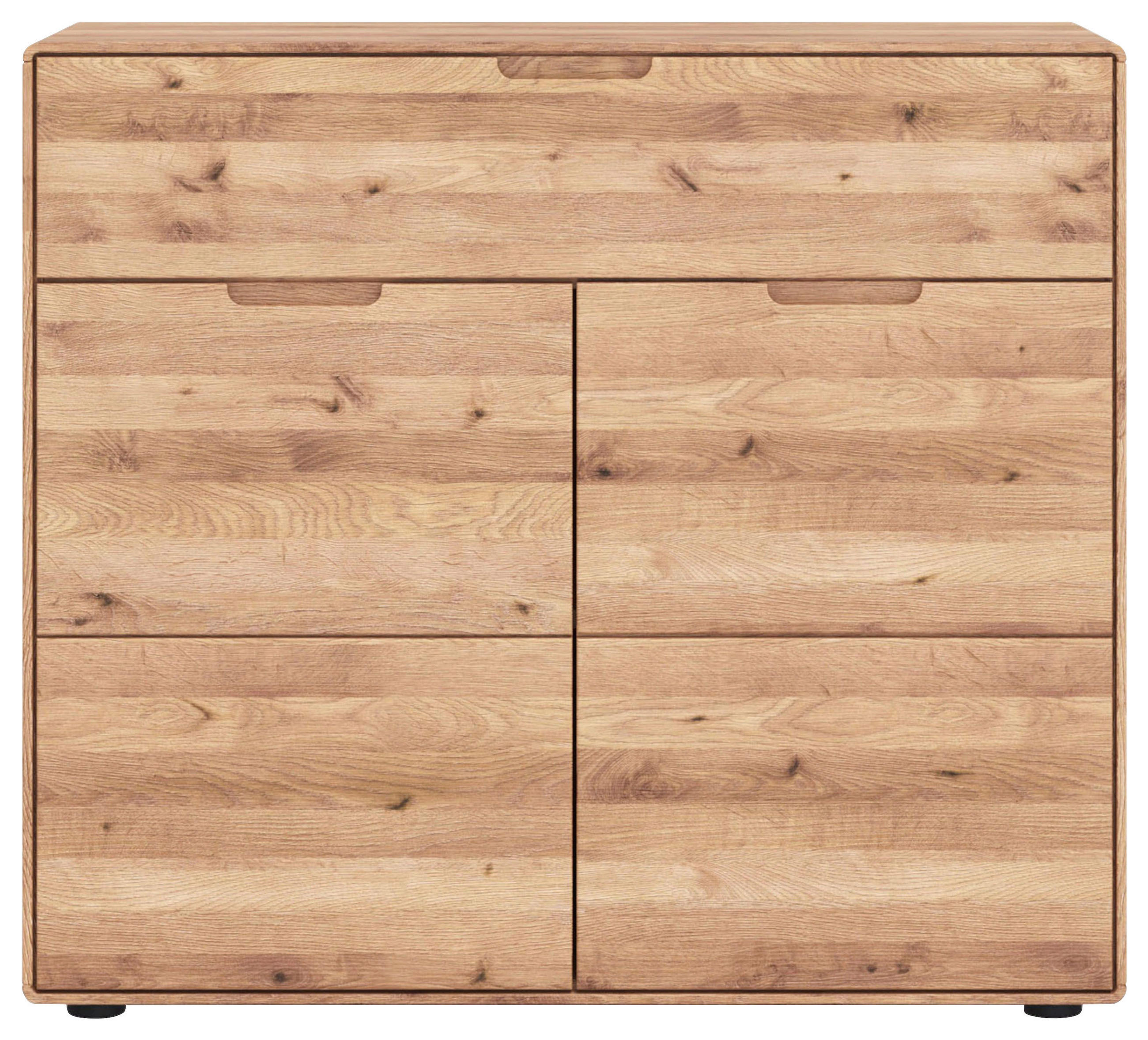 KOMMODE  in 100/91/40 cm  - Wildeiche, KONVENTIONELL, Holz (100/91/40cm) - Linea Natura