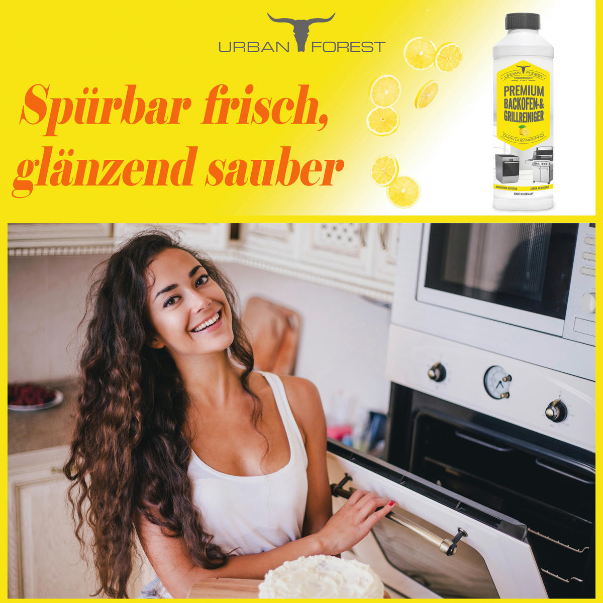 BACKOFEN- & GRILLREINIGER - Basics (500ml) - Urban Forest