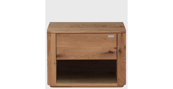 NACHTKÄSTCHEN in massiv Wildeiche Eichefarben - Eichefarben, Natur, Holz (60/45/38cm) - Valnatura