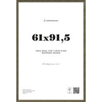 BILDERRAHMEN - Wengefarben, Basics, Holzwerkstoff (64,5/94,5/2,5cm)