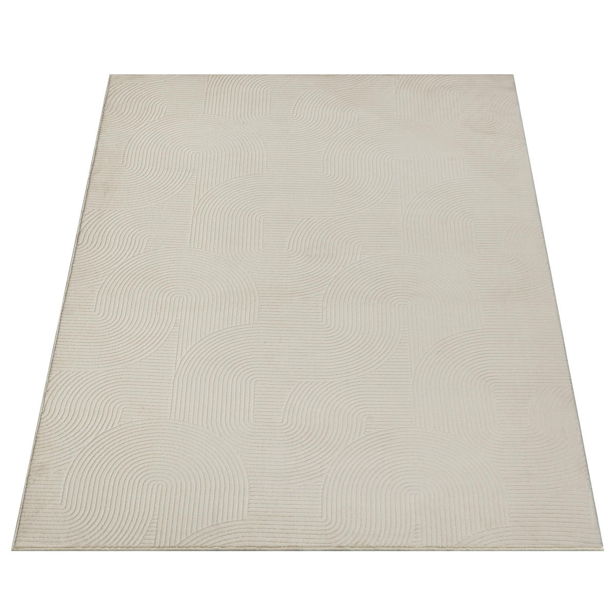 WEBTEPPICH 140/200 cm Stilo Creme  - Creme, KONVENTIONELL, Textil (140/200cm) - Novel