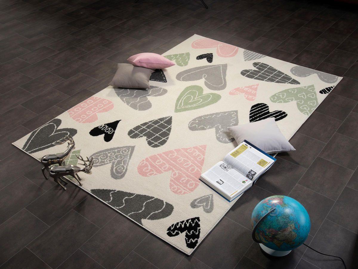 KINDERTEPPICH 65/130 cm  - Multicolor, Design, Textil (65/130cm) - Ben'n'jen