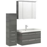 BADEZIMMER  in 122 cm  - Chromfarben/Graphitfarben, KONVENTIONELL, Glas/Holzwerkstoff (122cm) - Pelipal
